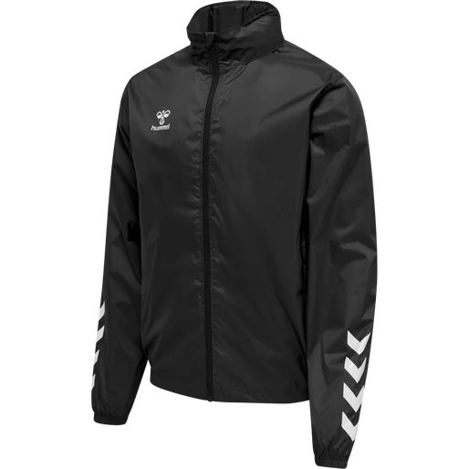 uni-sex StormShield Black Windbreaker Jacket