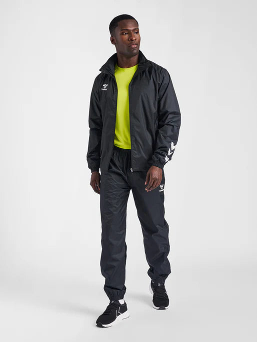 uni-sex StormShield Black Windbreaker Jacket
