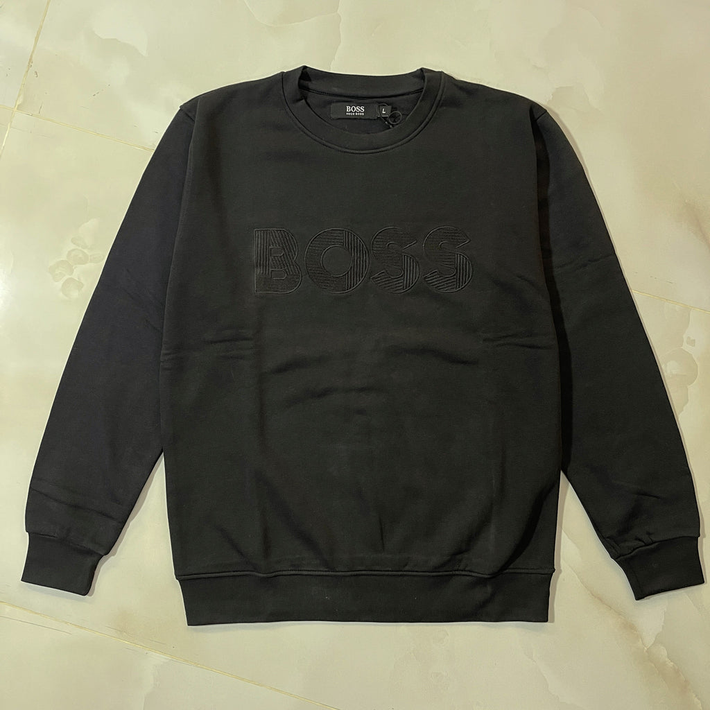 Women BS Black Premium Sweatshirt – Soft Fleece, Winter Wear, Casual Comfort