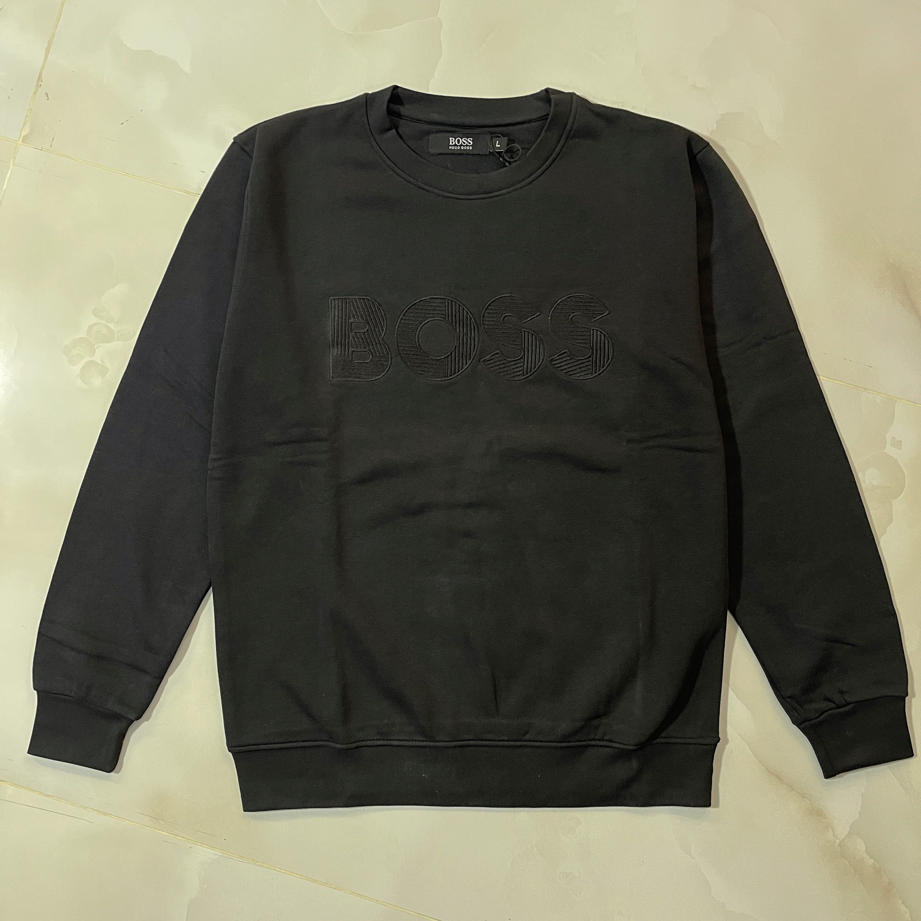Women BS Black Premium Sweatshirt – Soft Fleece, Winter Wear, Casual Comfort