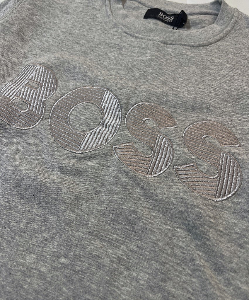 BS Heat Gray Premium Sweatshirt – Soft Fleece, Winter Wear, Casual Comfort