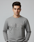 BS Heat Gray Premium Sweatshirt – Soft Fleece, Winter Wear, Casual Comfort