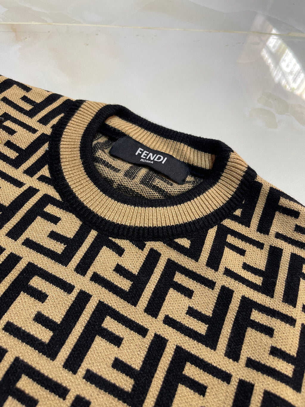 FD Sweater Women Luxury Knit Jumper
