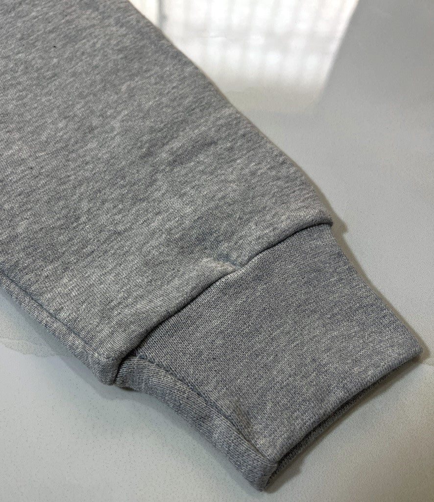 Women BS Heat Gray Premium Sweatshirt – Soft Fleece, Winter Wear, Casual Comfort