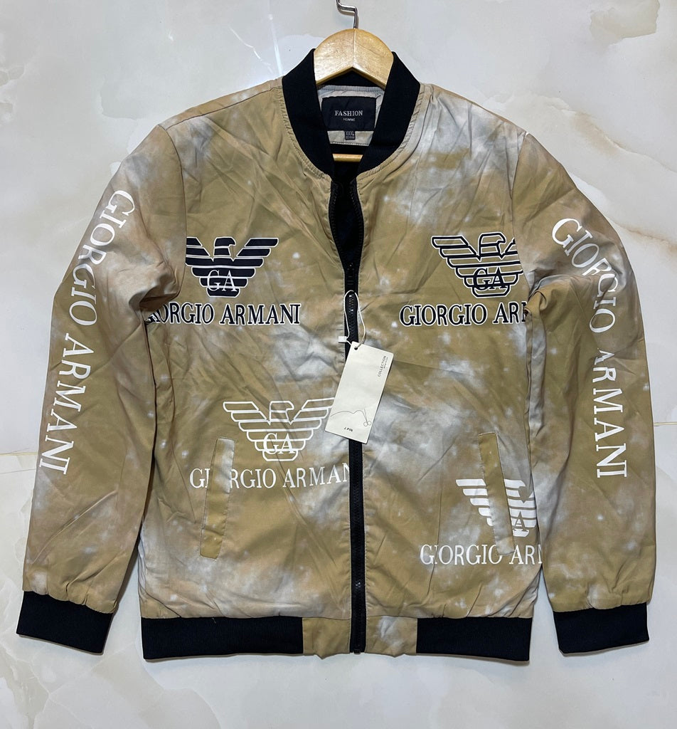 Men’s Trendy Printed Bomber