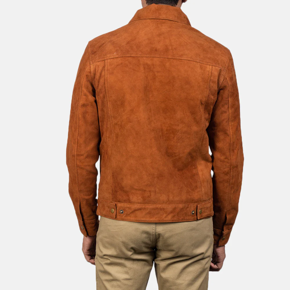 Men’s Suede Button Jacket