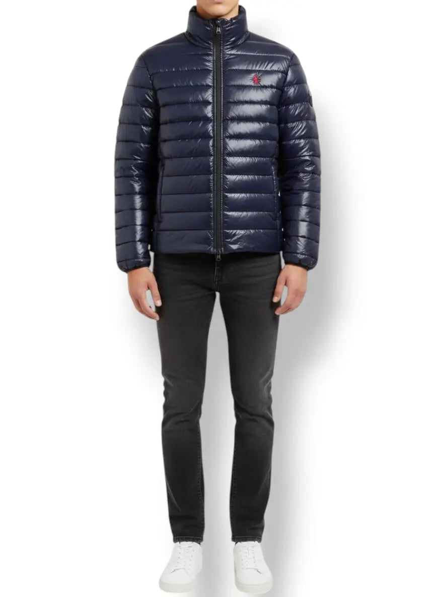 Lightweight Insulated Men’s Puffer Jacket (Navy Blue)