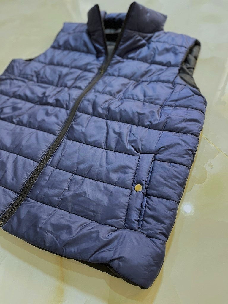 Premium Blue Puffer Bodywarmer for Men