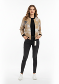 Women’s Trendy Printed Bomber