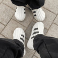AdiFoam Superstar White
